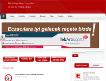 Tablet Screenshot of duzceeo.org